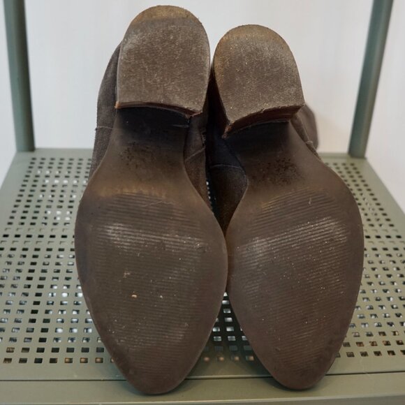 Steve Madden Saudy Suede Over-the-Knee Boots Size 8 - Dark Grey - Picture 10 of 11